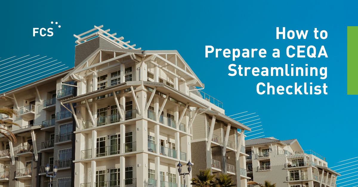 How To Prepare A CEQA Streamlining Checklist image